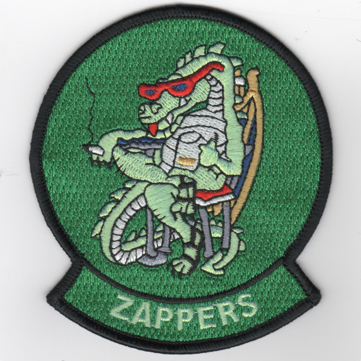 VAQ-130 'Zappers' Patch (Green/No Velcro)