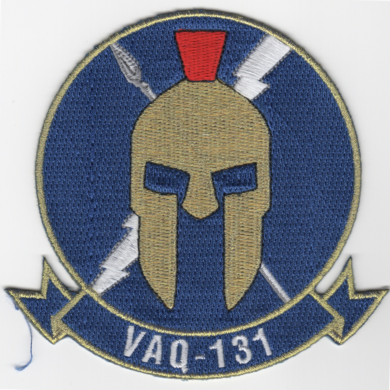 VAQ-131 Squadron Patch (GOLD Mask)