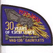 VAQ-136 30th Anniversary Patch