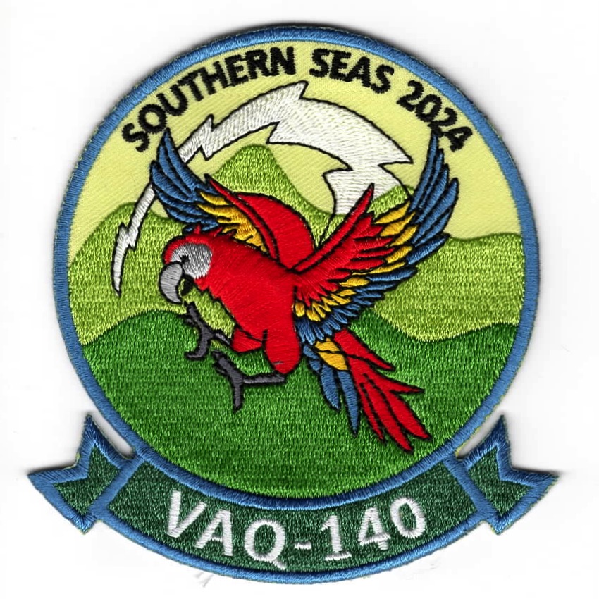 VAQ-140 '2024 SOUTHERN SEAS' (Mountains/No V)