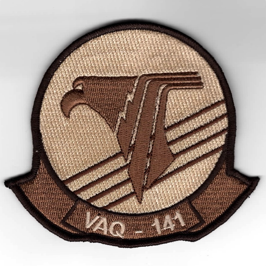 VAQ-141 Squadron Patch (Desert)