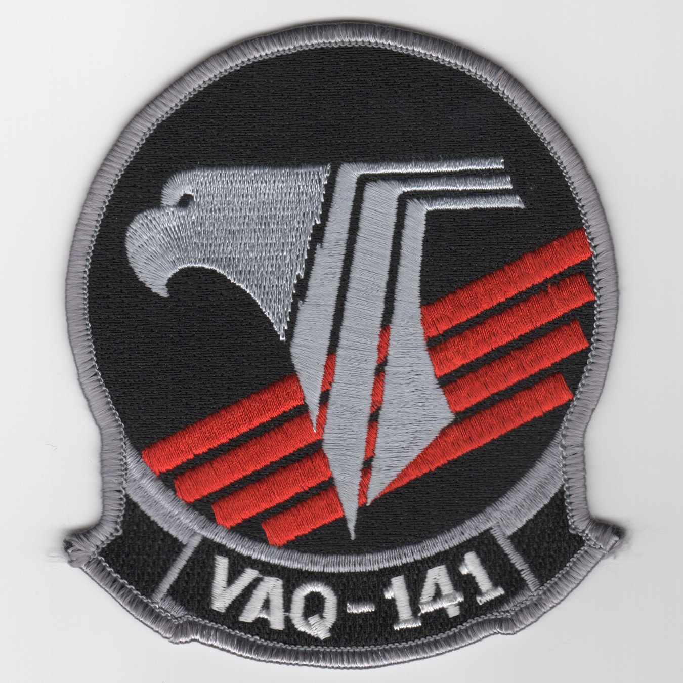 VAQ-141 Squadron Patch (Med/Narrow Scroll)
