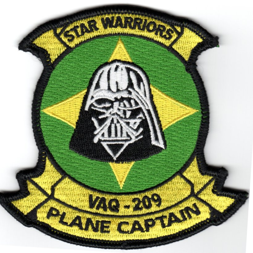 VAQ-209 Plane Captain Patch