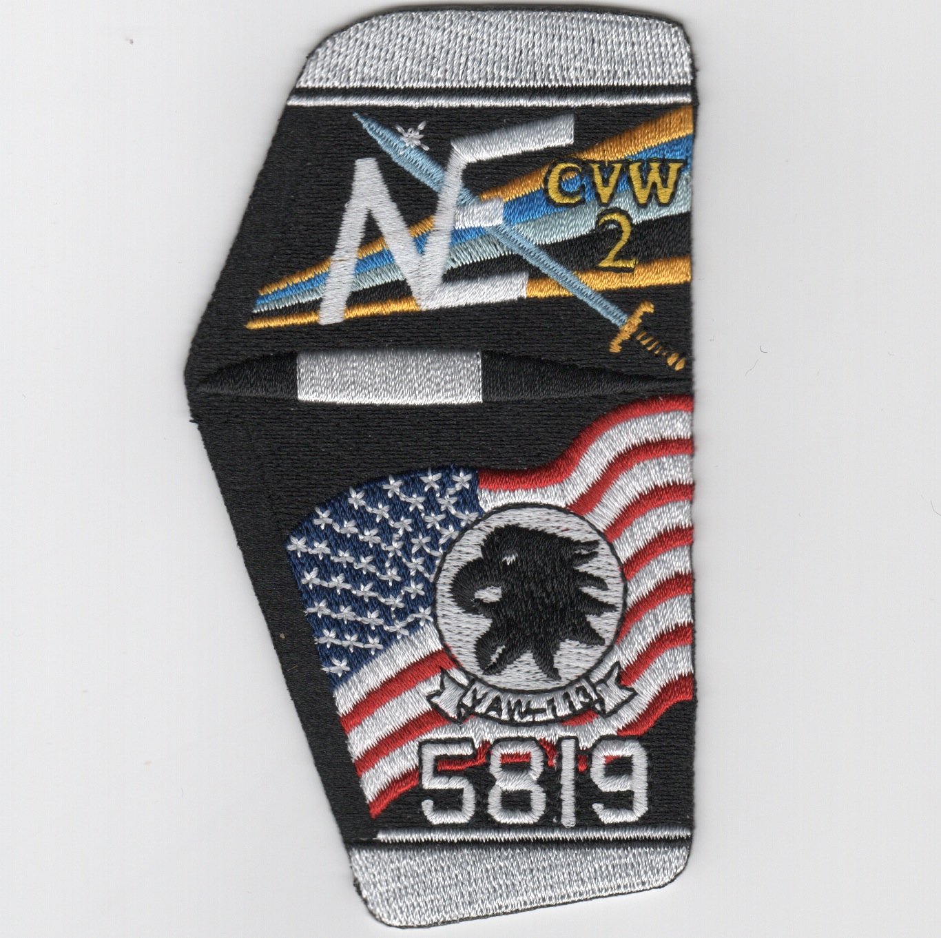 VAW-113 'E-2C Tail' Commemorative Patch (Velcro)