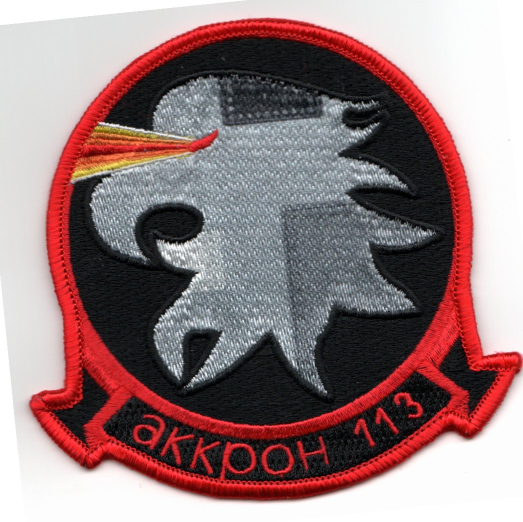 VAW-113 Squadron Patch (RED AIR)