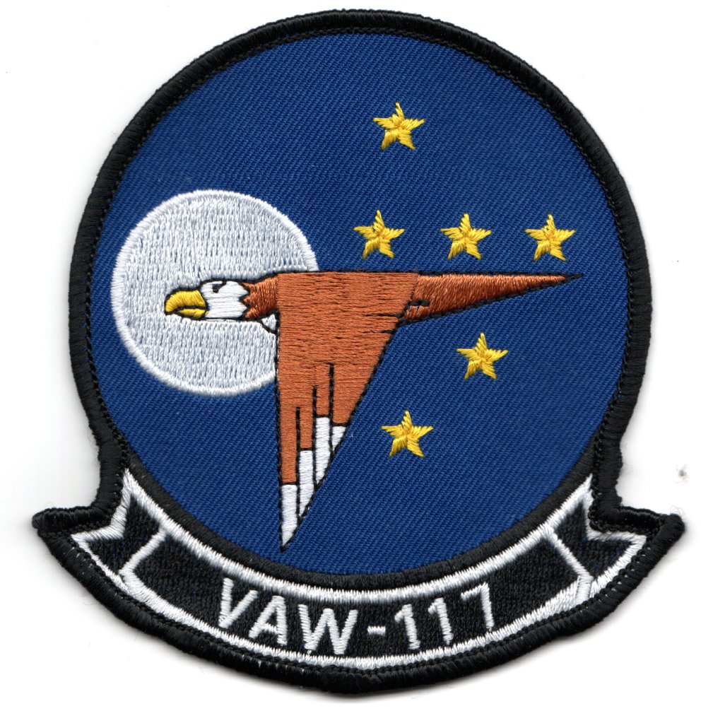 VAW-117 'Historical' Squadron Patch (Blue)