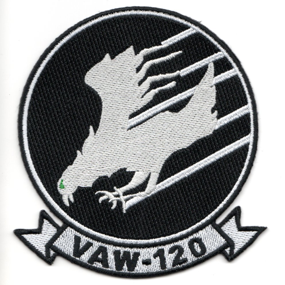 VAW-120 Squadron Patch (GREEN-EYE)