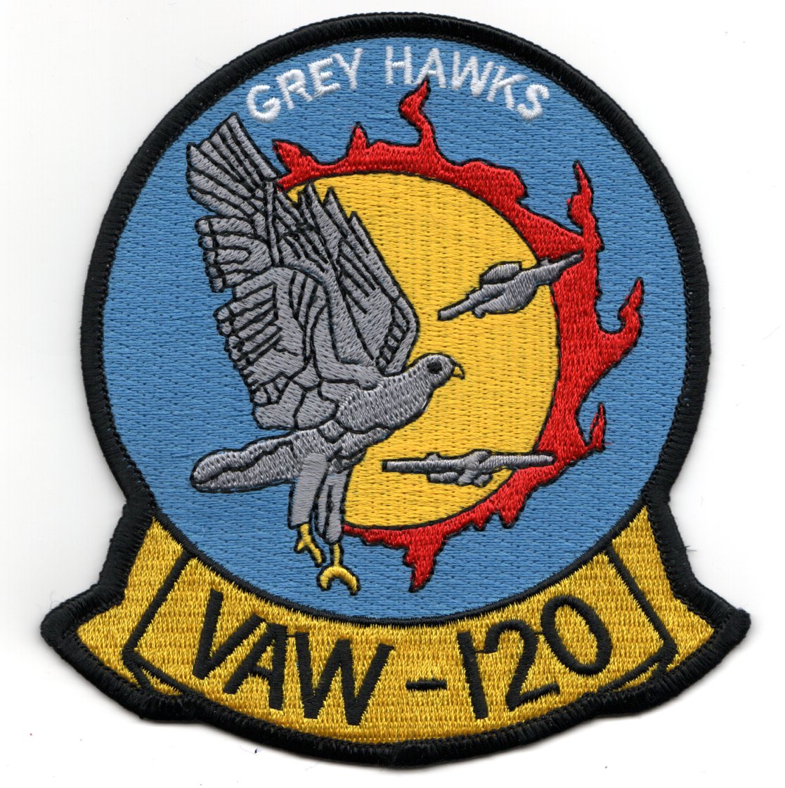 VAW-120 E-2C HAWKEYE SHOULDER PATCH 