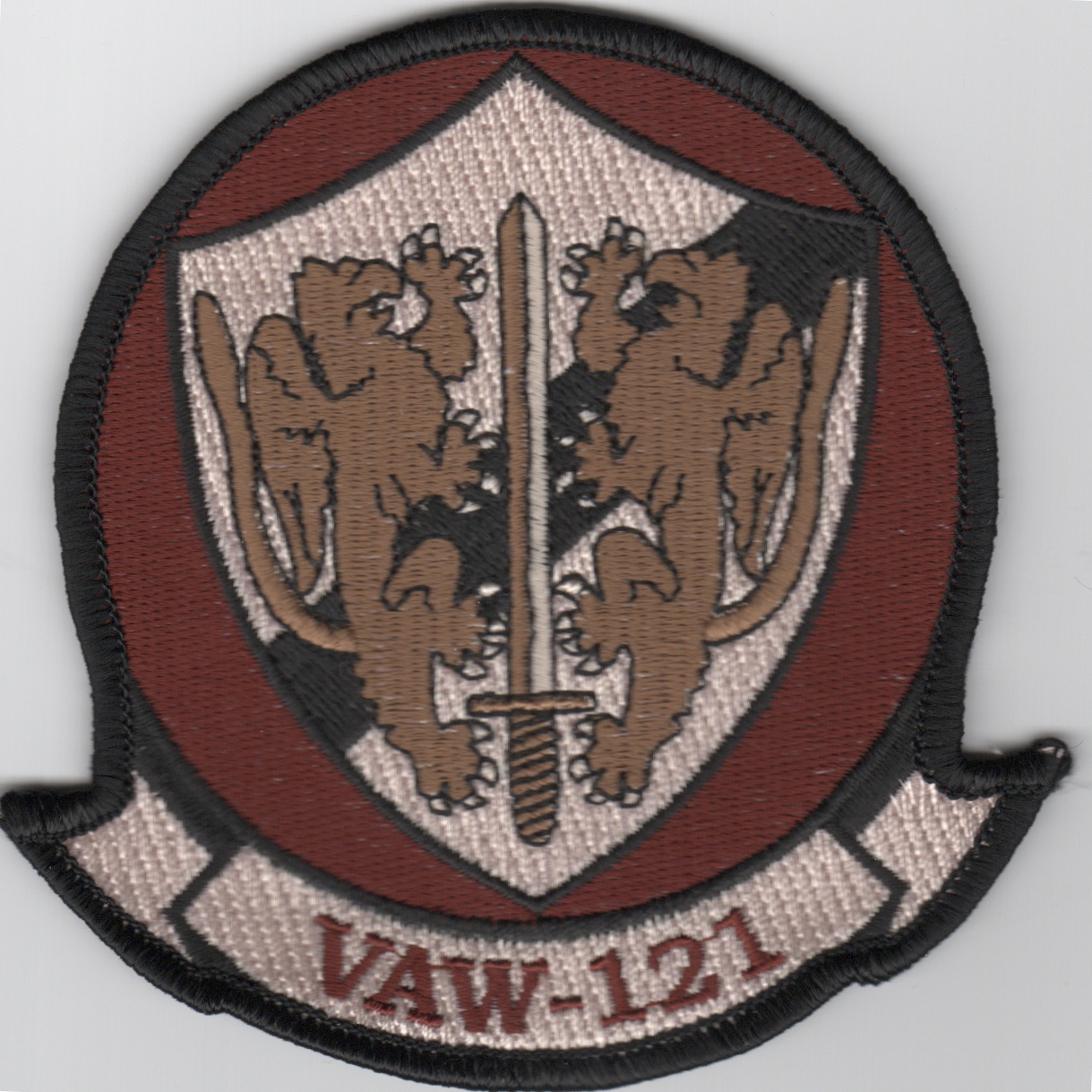 VAW-121 Squadron Patch (Des)