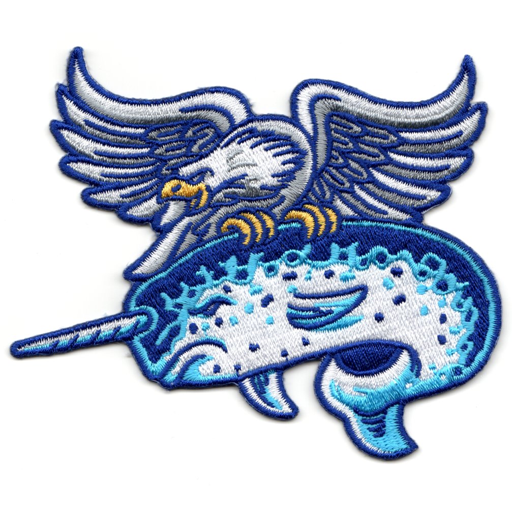 VAW-126 *EAGLE-on-NARWHAL* CUT-OUT (Blue)