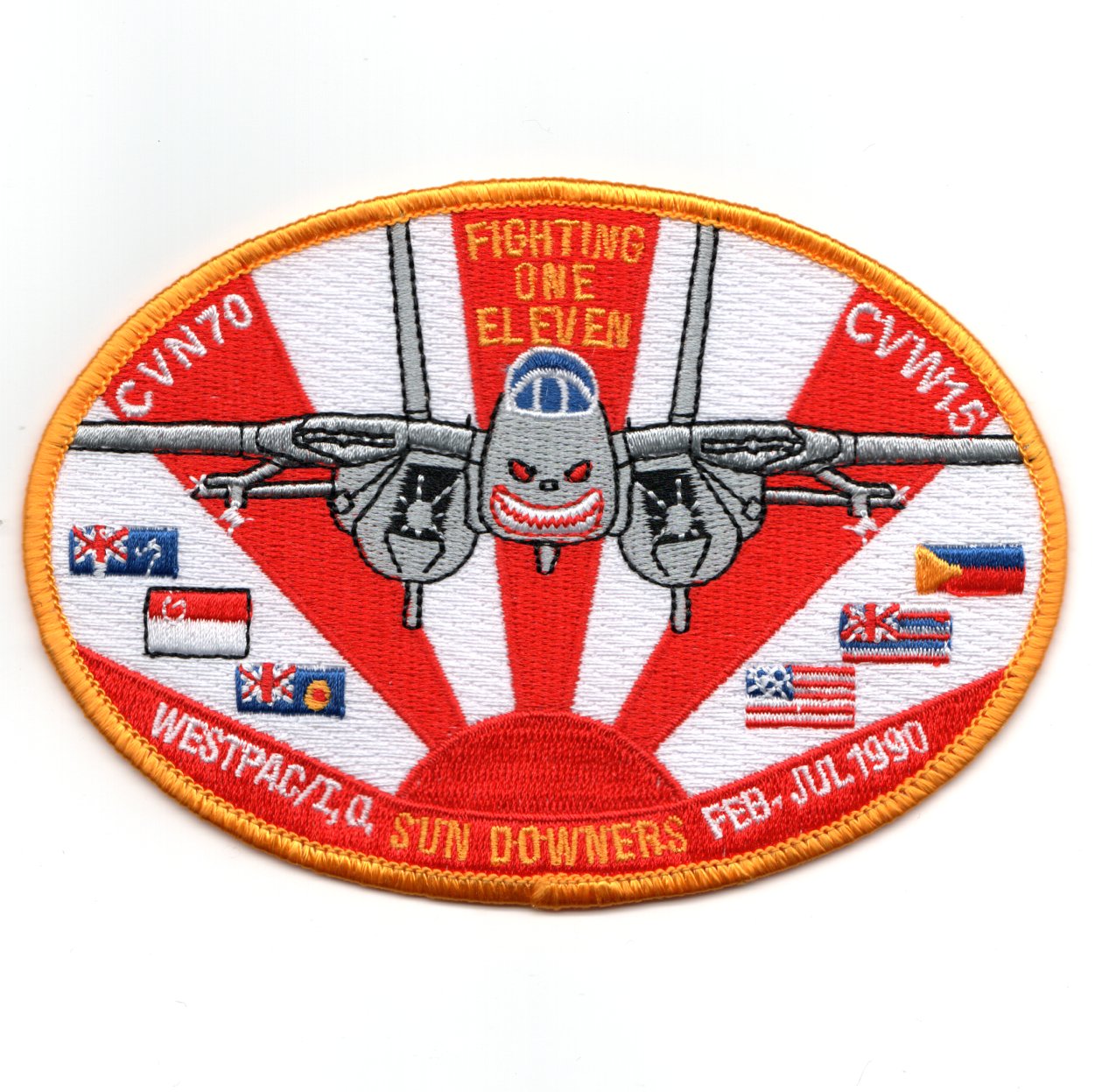 VF-111 SUN DOWNERS #1 patch