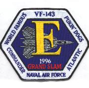 VF-143 1996 Battle 'E' Patch (Hexagon)
