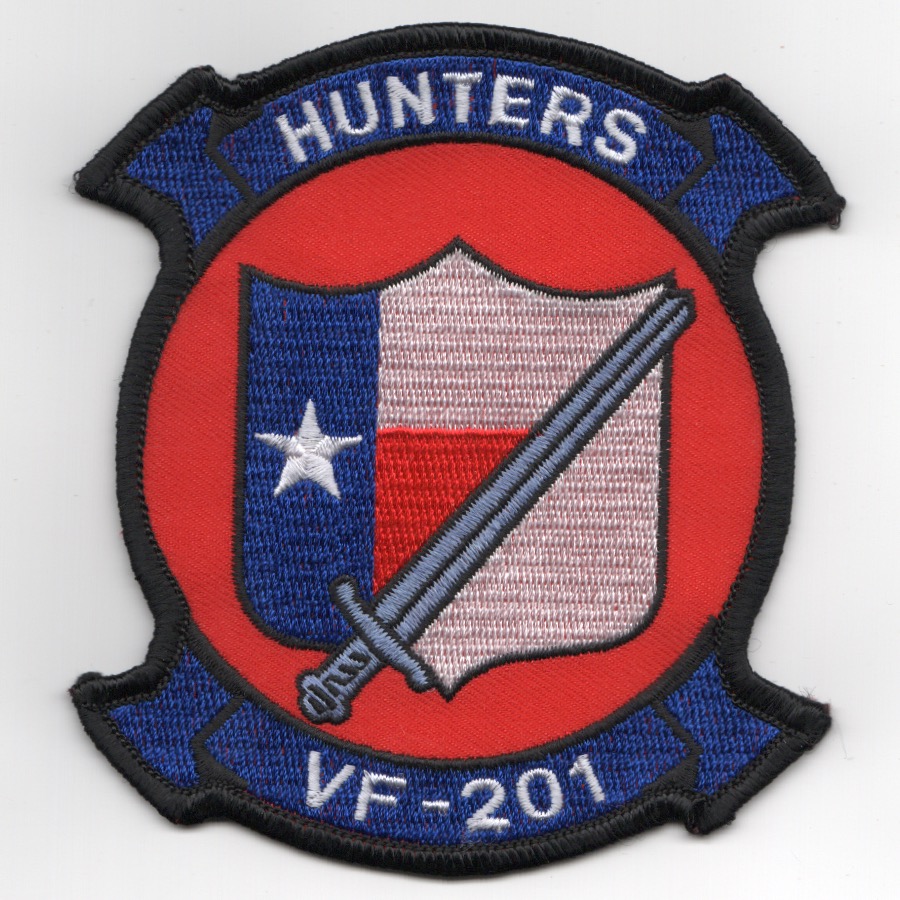 VF-201 Squadron Patch (2-Tabs)