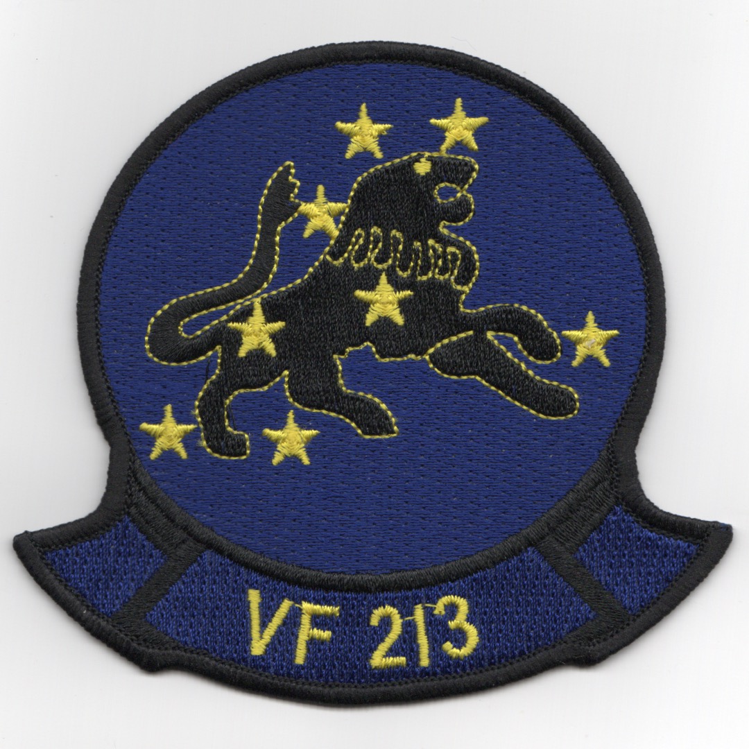 VF-213 Squadron Patch (Dark Blue)