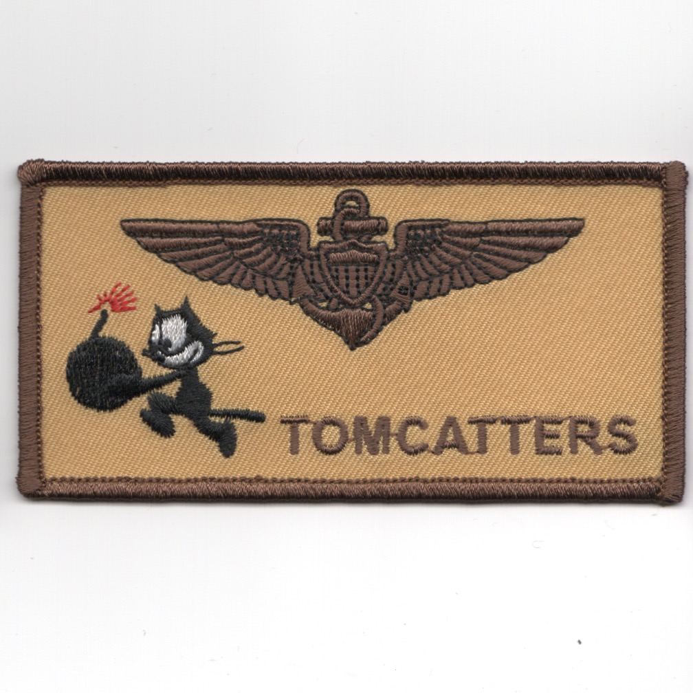 VF/VFA-31 Pilot 'TOMCATTERS' Nametag (Des)