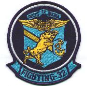 VF-32 Squadron Patch (NFO Wings)