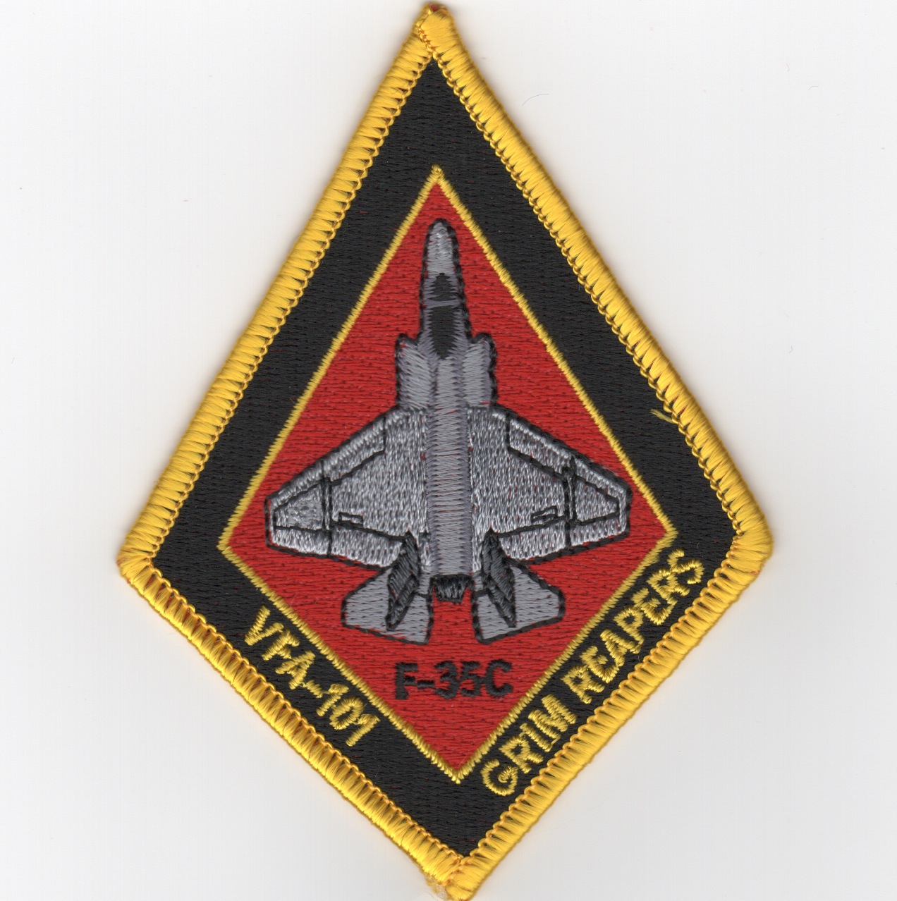 VFA-101 F-35 A/C Patch (Ylw Brder)
