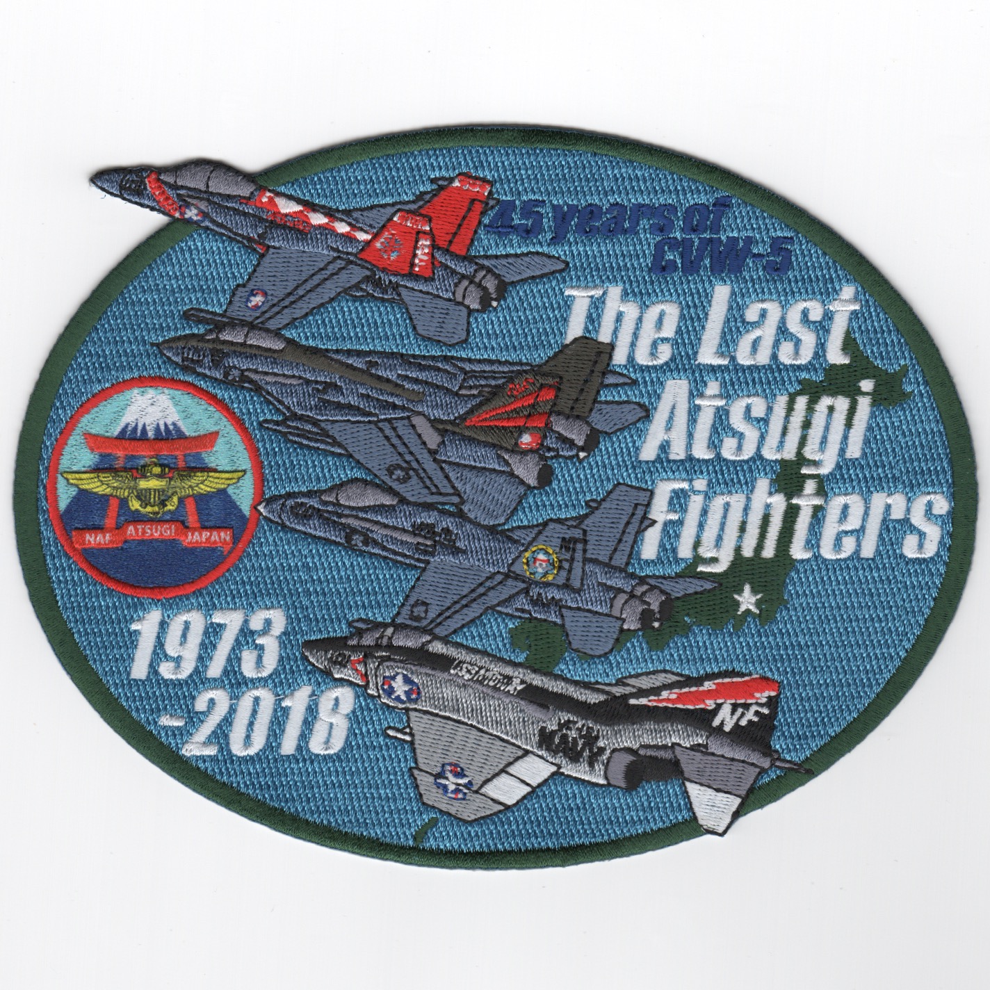 VFA-102 2018 '45 YEARS/Last ATSUGI Fighters' Patch