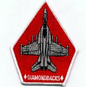 VFA-102 Aircraft Patch (Red)
