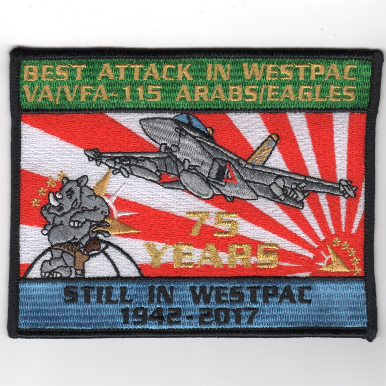 VFA-115 '75 YEARS' Commemorative Patch