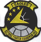 VFA-115 Squadron Patch (Black)