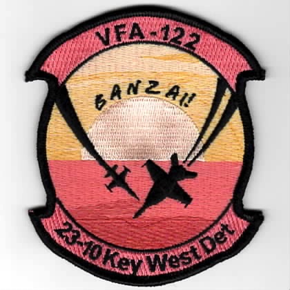 VFA-122 'Class 23-10 CQ Det' Patch (Pink)