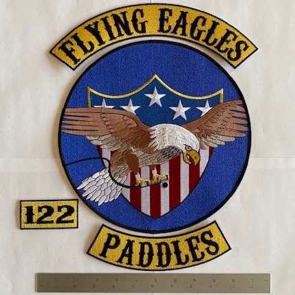 VFA-122 LSO 'PADDLES' Backpatch Patch