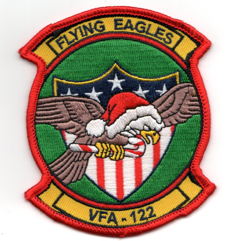 VFA-122 Squadron 'CHRISTMAS' Patch