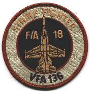 VFA-136 Aircraft Patch (Desert)