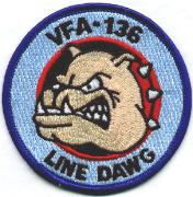 VFA-136 Line Dawg Patch