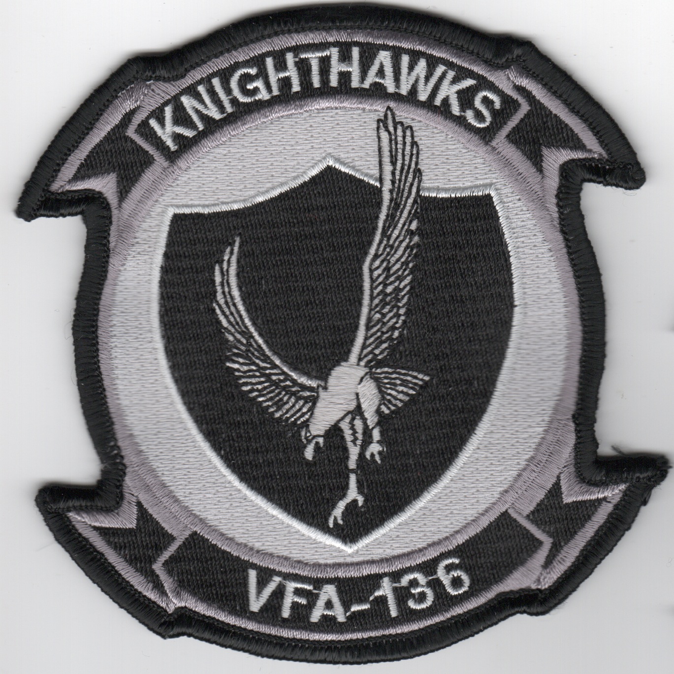 VFA-136 Squadron Patch (Black)