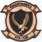 VFA-136 Squadron Patch (Desert)