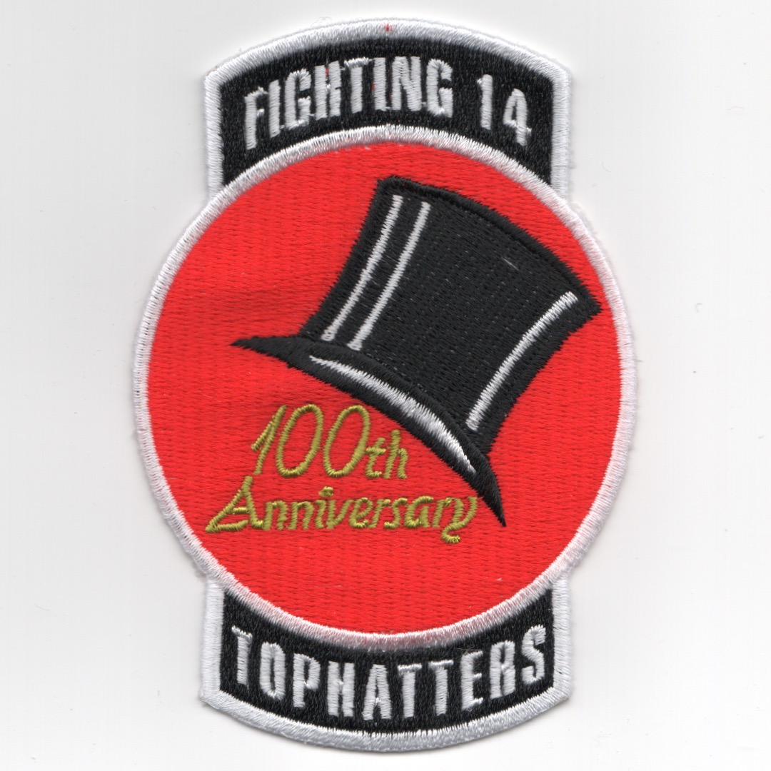 VFA-14 '100 Year Anniv' (2-Tabs/White-Red)