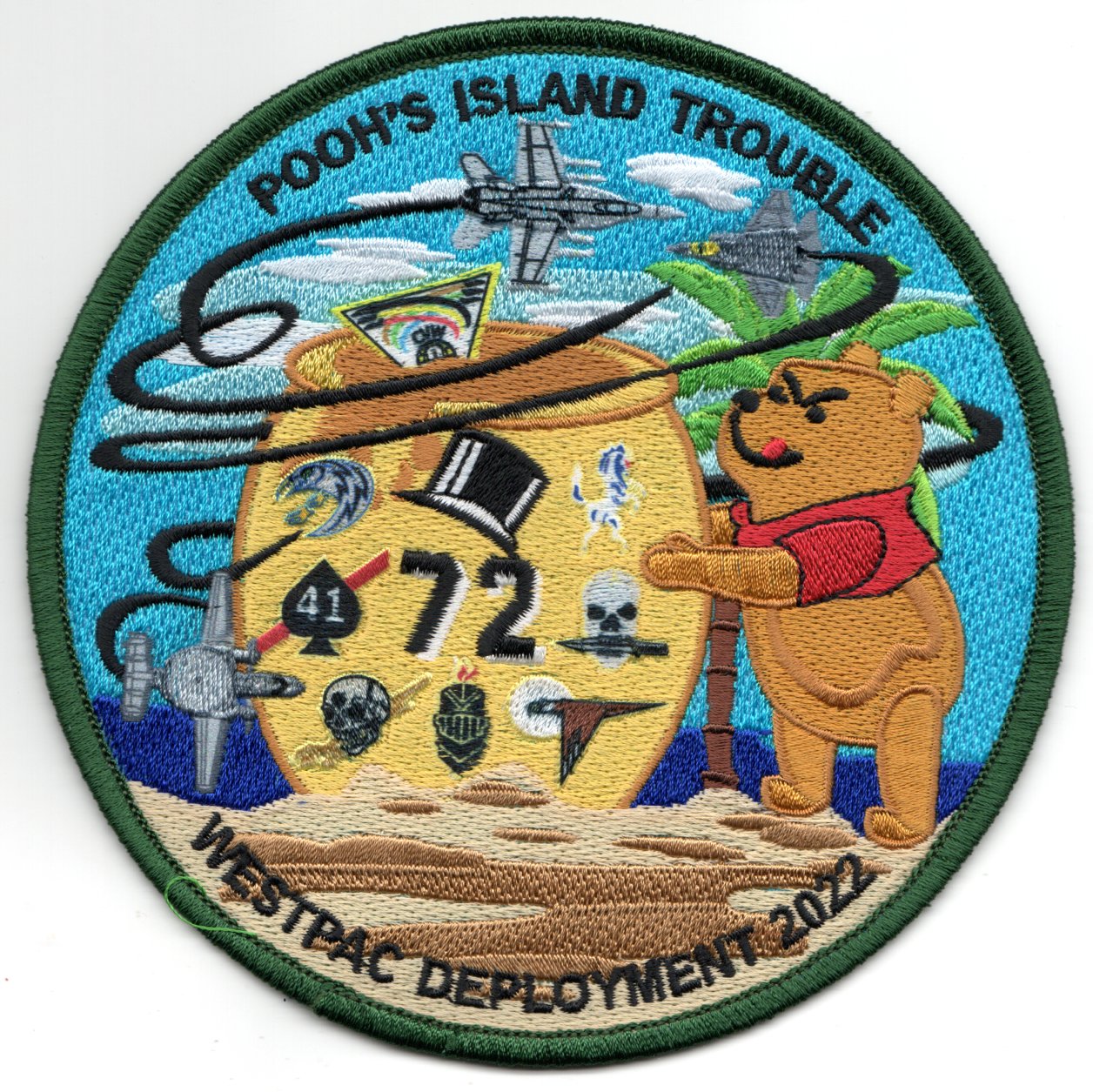 VFA-14 2022 *POOH's ISLAND* Cruise Patch