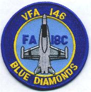 VFA-146 F-18C Bullet (Blue/Blue)
