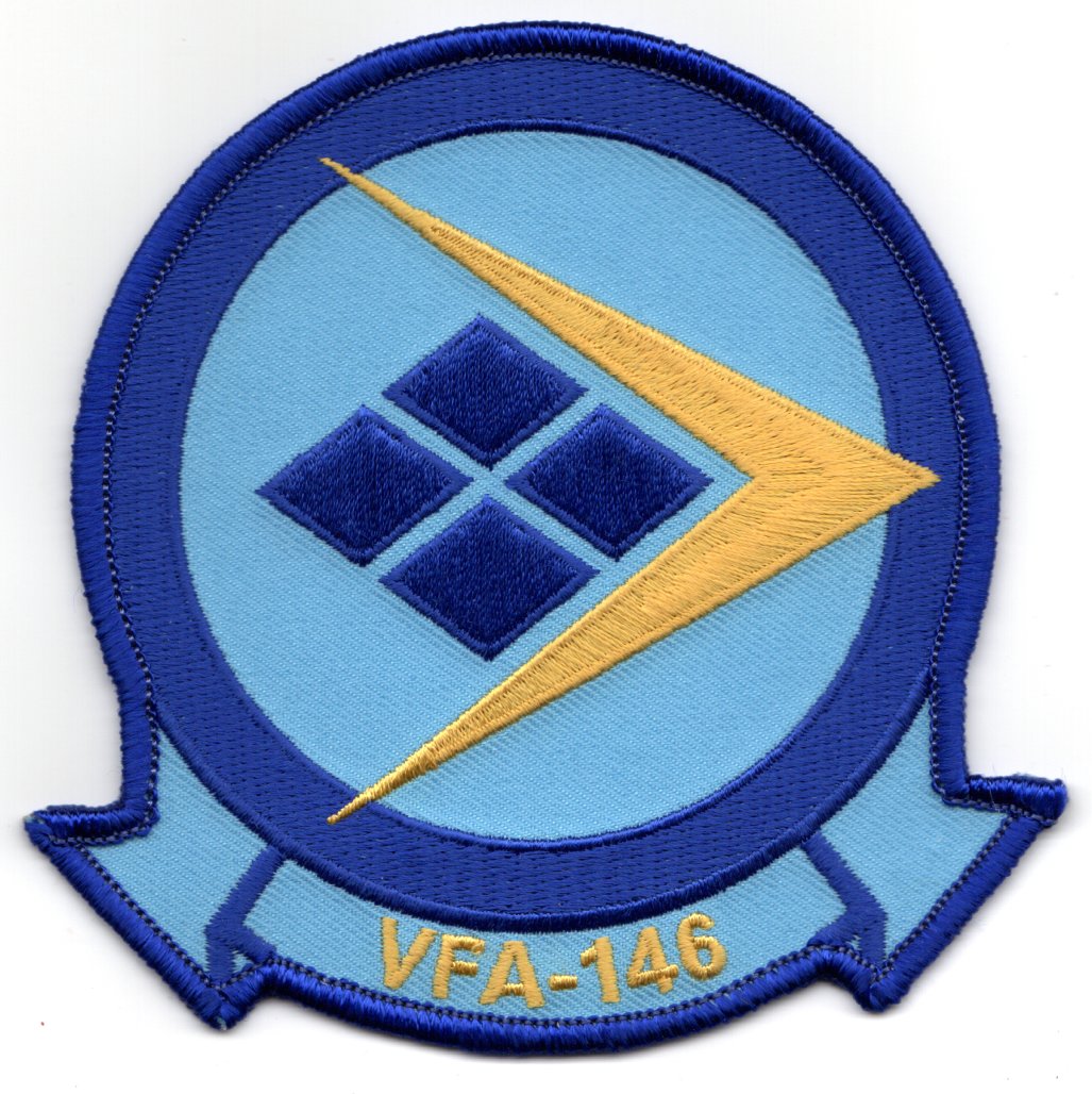 VFA-146 F-35C *NEW* Squadron Patch (LIGHT Blue)