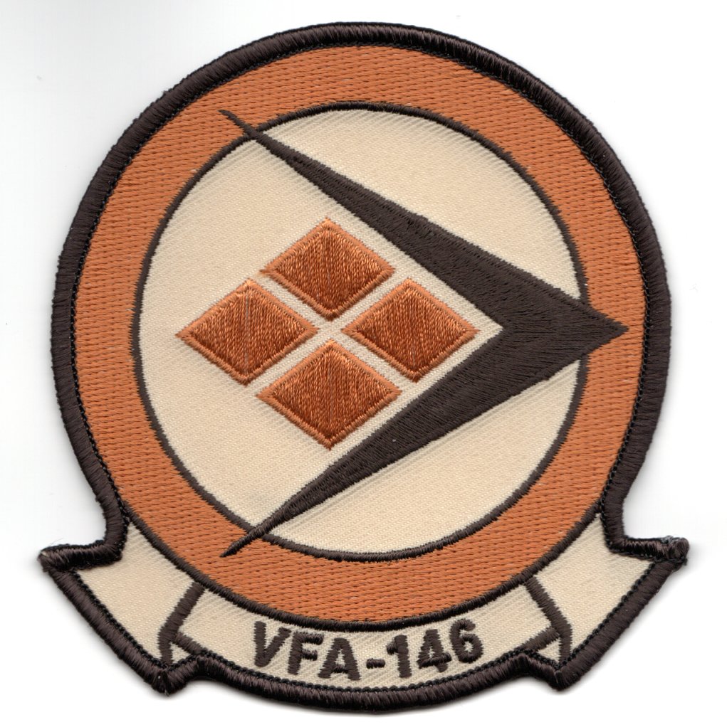 VFA-146 F/A-18E New Squadron Patch (Des/Chevron)