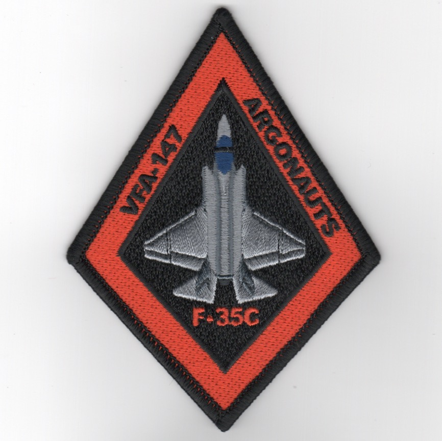 VFA-147 F-35C Aircraft Patch (Diamond)