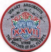 VFA-147 'Super Bowl XXVII' Flyover