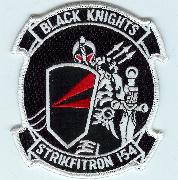 VFA-154 STRKFITRON Squadron Patch (Black)