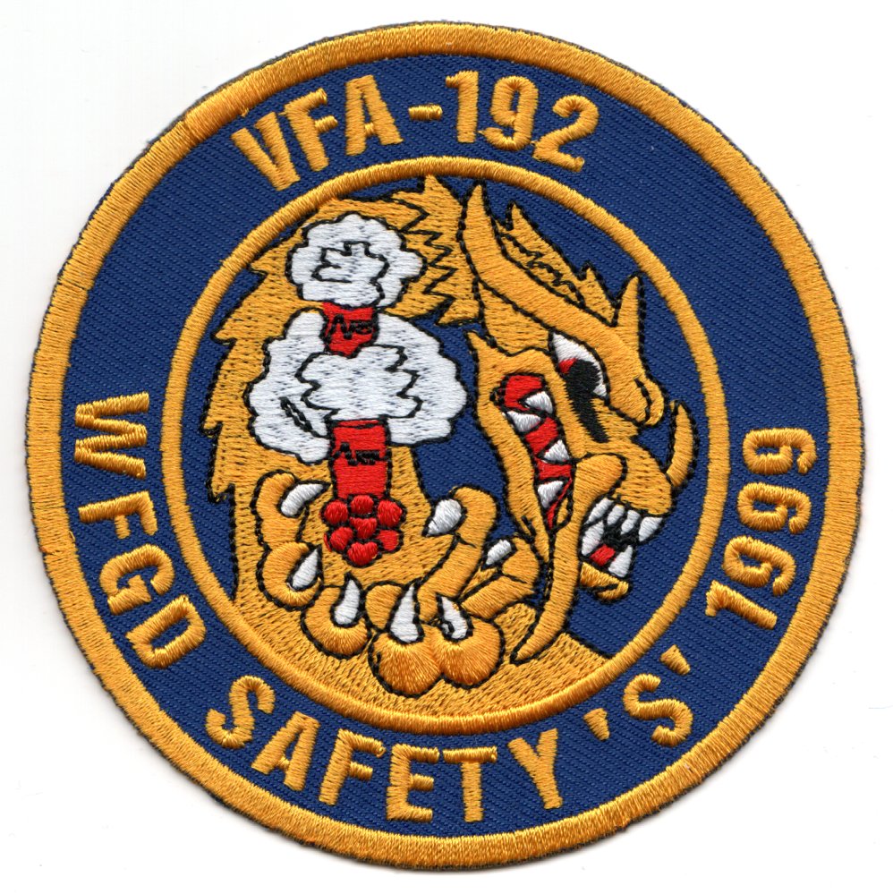 VFA-192 1999 *Safety 'S'* Patch