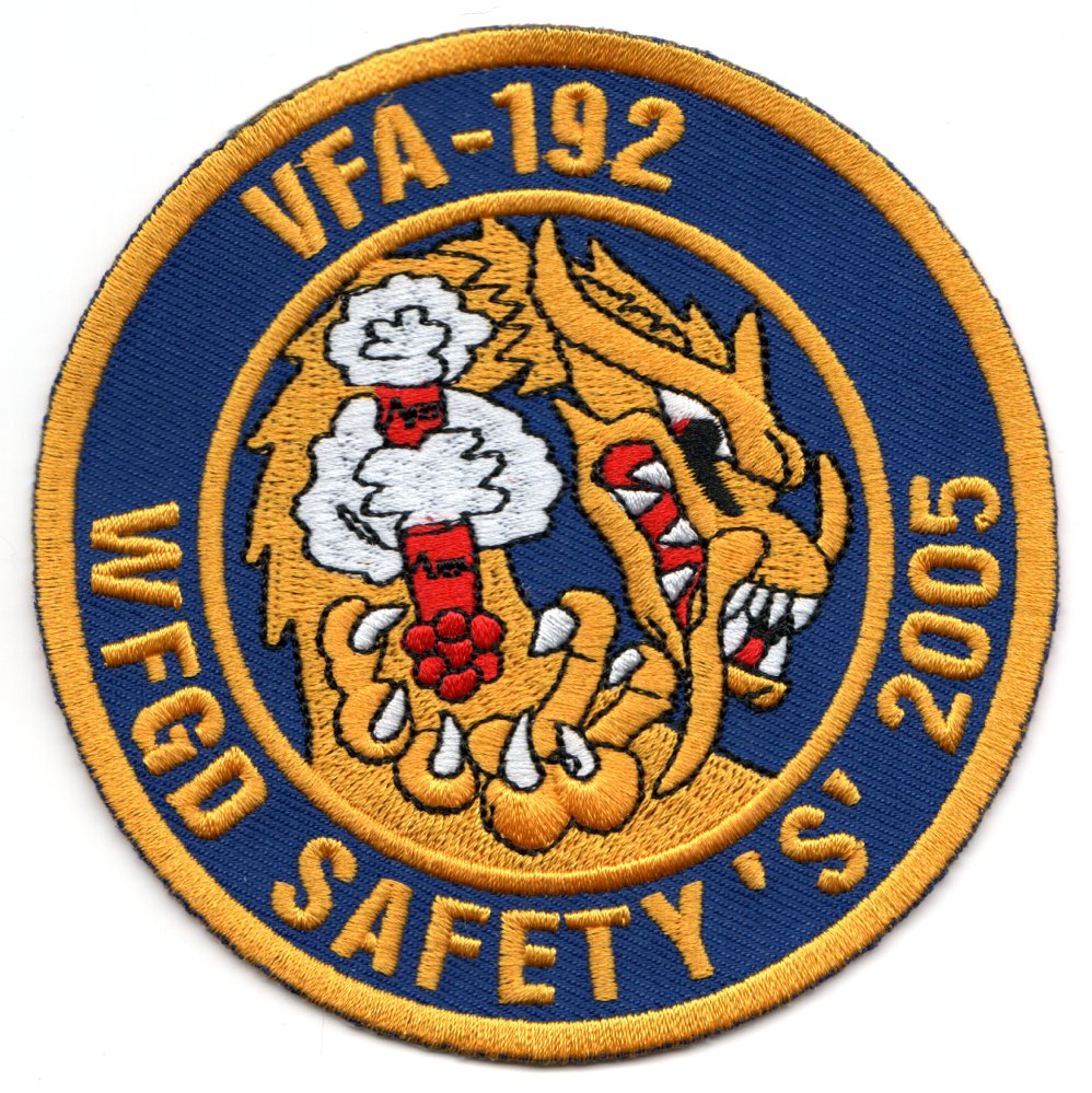VFA-192 2005 *Safety 'S'* Patch