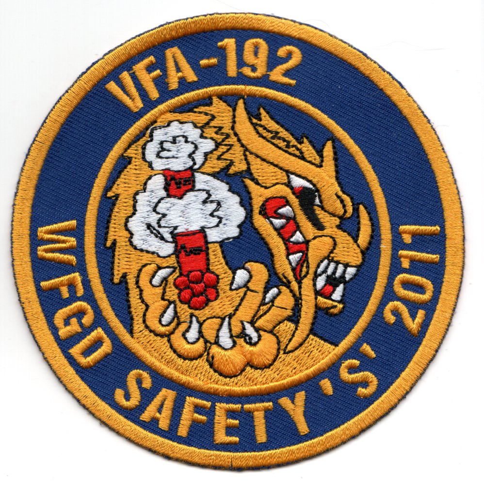VFA-192 2011 *Safety 'S'* Patch