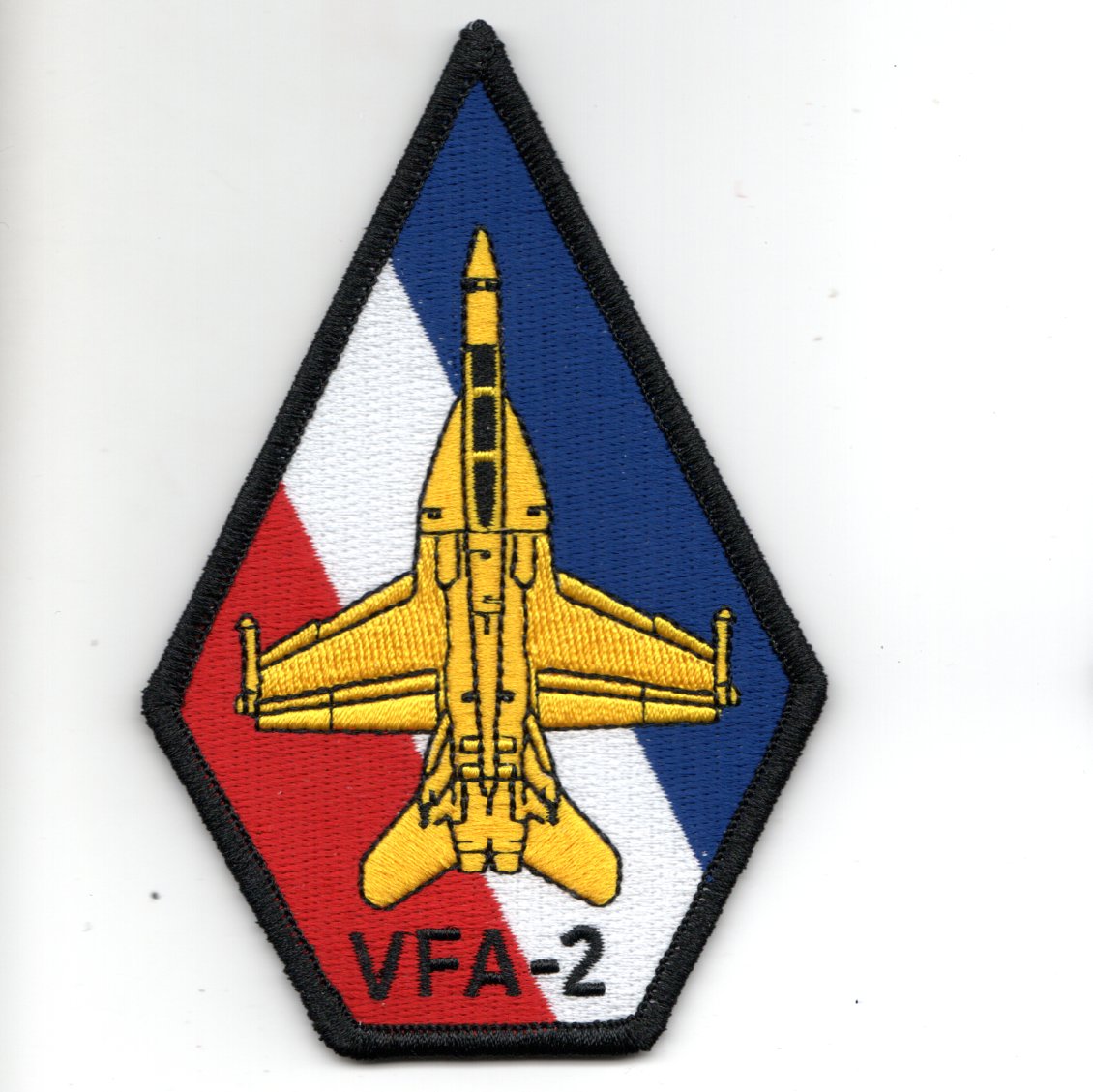 VFA-2 Aircraft 'Coffin' Patch (BLACK Border)