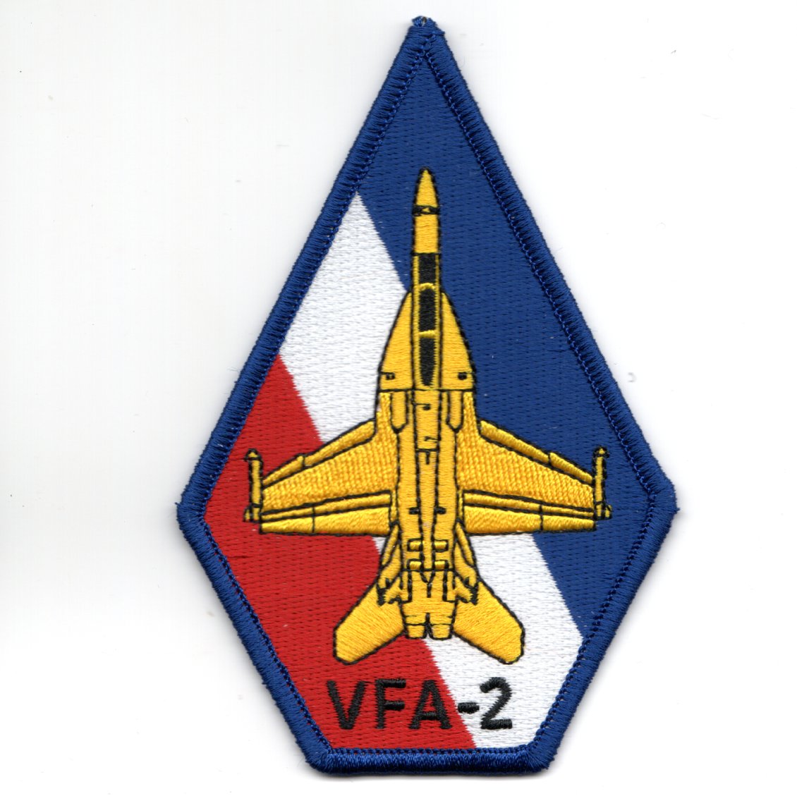 VFA-2 Aircraft 'Coffin' Patch (BLUE Border)