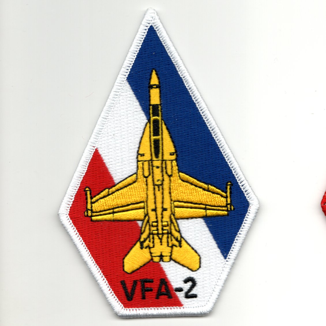 VFA-2 Aircraft 'Coffin' Patch (WHITE Border)