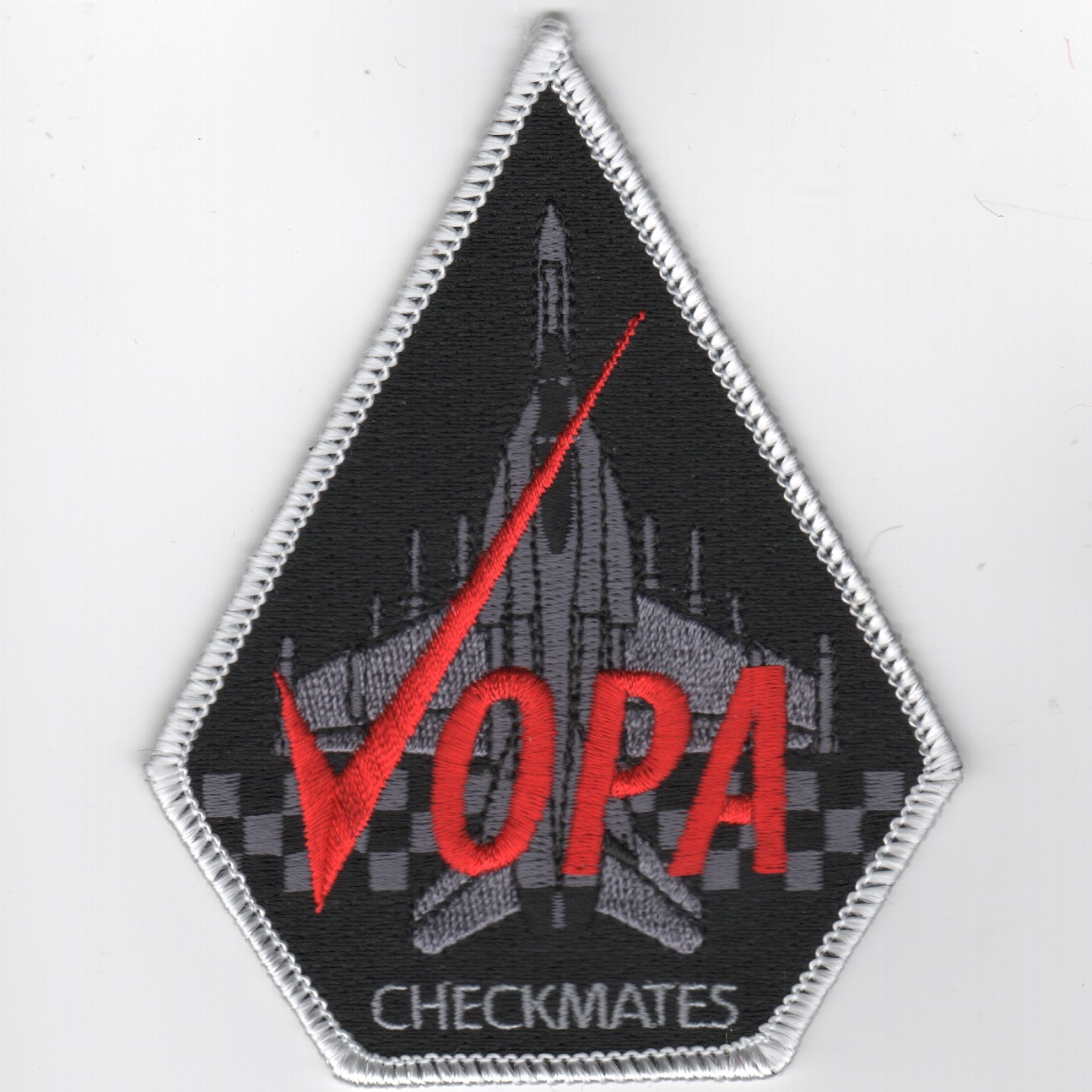VFA-211 FIGHTING CHECKMATES NWU SHOULDER PATCH 