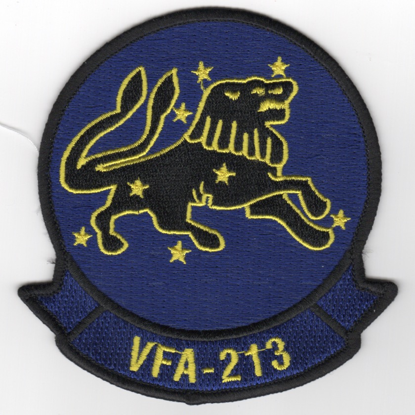 VFA-213 Squadron Patch (Blue)