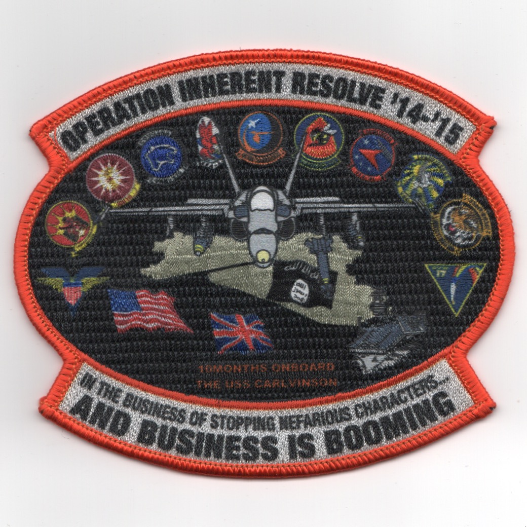 VFA-22 2014 OIR 'Business' Cruise Patch