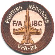 VFA-22 Aircraft Patch (Des)